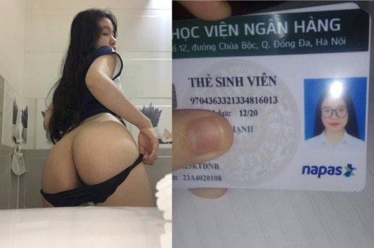 Em sinh viên phô mông khiến bạn hưng phấn