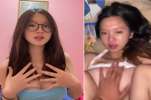 Hot girl bị phá ngại ngùng lúc quay clip